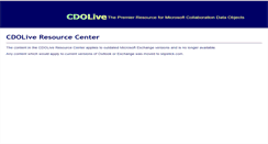 Desktop Screenshot of cdolive.com